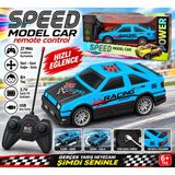 Hepsilazım Rc Uzaktan Kumandalı Speed Model Roadracer Serisi Car Oyuncak Yarış Araba - Mavi