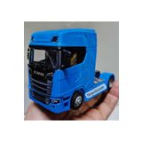 Hepsilazım Scania Kafa Oyuncak Tır V8 R730 Taşıyıcı Scania Kupa S-770 Model Diecast 12 Cm Maket Koleksiyon