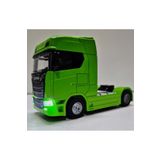 Hepsilazım Scania V8 Çekici Tır 12 Cm Demir Çek Bırak Oyuncak Scania Metal Tır Taşıyıcı Mini Model Araç Diecast