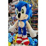Hepsilazım Sonıc Peluş 45 Cm Büyük Boy Oyuncak Sonic Yurtdışı Sonik Hediye Paketli