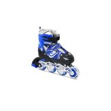 Hepsilazım Unisex Çocuk Mavi Ayarlanabilir Paten, 30-33 Beden