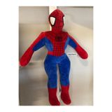 Hepsilazım Uyku Oyun Arkadaşı Peluş Oyuncak Örümcek Adam, 50cm, Kırmızı
