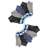 Hepsine Rakip 10LU Erkek Kısa Patik Spor Çorap Ekonomik Pamuklu - Karışık - 40 - 44