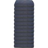 Hepsine Rakip 12'li Paket Boya Tutmayan Mikrofiber El Yüz Havlusu 50 x 90 cm - Siyah