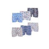 Hepsine Rakip 6lı Erkek Çocuk Renkli Boxer Desenli Baskılı Pamuklu Rahat