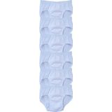 Hepsine Rakip 6lı Erkek Çocuk Slip Külot Pamuklu Renkli Ekonomik Rahat - 9 - 10 Yaş - Beyaz
