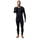 Hepsine Rakip Elit Erkek Termal Takım Içlik Fanila Atlet-Tayt Thermocool Kalite - Siyah - XL