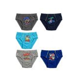 Hepsine Rakip Erkek Çocuk Desenli Slip Külot 6 Lı Paket - 5 - 6 Yaş - Karışık