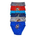 Hepsine Rakip Erkek Çocuk Desenli Slip Külot 6 Lı Paket - 9 - 10 Yaş - Karışık