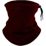 Hepsine Rakip Kadın Erkek Polar Boyunluk Kışlık Ipli Bere Termal Sıcak Unisex - Bordo - Standart