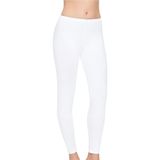 Hepsine Rakip Kadın Modal Tayt Likralı Penye Iç Göstermez Uzun Tayt Pantolon - Beyaz - S