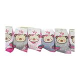 Hepsine Rakip Lababy Renkli Desenli Kız Bebek Soket Çorap 6 Lı Paket Çok Renkli