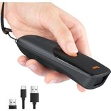 Hepta Collection 1300 Kablosuz 1d 2d Qr Barkod Okuyucu | Mini Taşınabilir 3in1 (Bluetooth, 2.4g, Usb) | Tipi - Standart