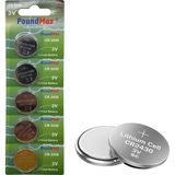 Hepta Collection 5 Adet 2430 CR2430 DL2430 3V Poundmax Lityum Düğme Pil, Uzun Raf Ömrü, Küçük Elektronik Cihazlar Içi