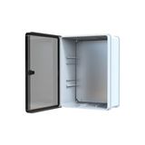 Hepta Collection Abs Pano 30 x 40 x 17 cm Taban Saclı IP65 Plastik Pano Montaj Plakalı Elektrik Kutusu Pano Dar