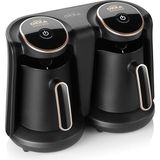 Hepta Collection Arzum OK006 Okka Minio Duo Türk Kahvesi Makinesi, 8 Fincan Kapasite, Taşma Önleyici, 800-960W, Bakır - Çok Renkli