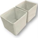 Hepta Collection Balkan Room 2'li Beyaz Çekmece Içi Düzenleyici Organizer Set - Çok Amaçlı Dolap Içi Kutu Seti (13 *