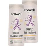 Hepta Collection Bebek Saç & Vücut Şampuanı Set, Organik & Vegan Sertifikalı, Parabensiz Doğal Konak Önleyici 2X300ML