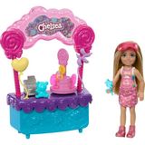 Hepta Collection Chelsea'nin Şeker Dükkanı Oyun Seti Chelsea ve Lolipop Standı, Aksesuarlar Içeren 10 P