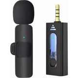 Hepta Collection Coverzone Kablosuz Mikrofon Wireless Tekli Yaka Mikrofonu 3.5mm Aux Girişli Sokak Müzisyenleri Amfi