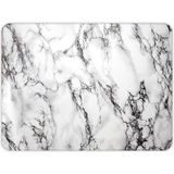 Hepta Collection Decorita 10001503001 Beyaz Mermer Görünümlü Cam Kesme Tahtası, 30CM x 40CM - Çok Renkli