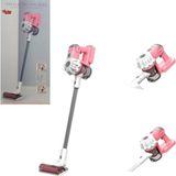 Hepta Collection Ev Aleti LS8803C Mini Dikey Elektrik Süpürgesi Ekranlı 3in1 Pembe 3+