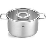 Hepta Collection Fissler Pure Collection Cam Kapak Derin Tencere 24 cm - Standart