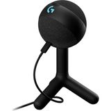 Hepta Collection G Yeti Orb Kondansatör Rgb Oyun Mikrofonu, Lightsync USB Mikrofon, Akış Için USB Mikrofon, Kardiyoid
