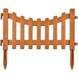 Hepta Collection IRK-SB105 Sarmaşık Plastik Bahçe Dekorasyon Çiti 12'li Set Kahverengi
