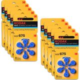 Hepta Collection Kodak 6 Adet P675 Işitme Cihazı Pili