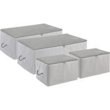 Hepta Collection Ocean Home Textile 4'lü Gri Renk Stuff & Things Hurç Set