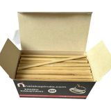 Hepta Collection Omeyva Organik Tahta Bambu Çay Kahve Karıştırıcı Çubuk - 10 Cm. - 400 Adetlik 1 Paket