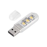 Hepta Collection SANEC Taşınabilir Mini USB Led Lamba 3 LED 5730 SMD Kamp Stick Led