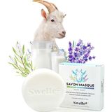 Hepta Collection Swelle Keçi Sütü Sabunu 110GR Shea Butter Çay Ağacı Lavanta Yüz Maskesi 1 Adet Doğal Katı Sabun Vücu - Standart