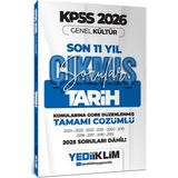 Hepta Collection Yediiklim 2026 Kpss Kültür Tarih Konularına Göre Tamamı Çözümlü Son 11 Yıl Çıkmış Sorular