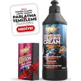 Hepta Collection Zolx Torpido Plastik Parlatıcı Bakım Kremi Tüm Araçlar Için 500ML + Sünger Hediyeli.