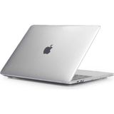Heptek İletişim Apple Macbook 13.3 Pro 2020 2021 Kılıf 360 Tam Korumalı Kapak A2338/1706/A1708/A1989 (M-Sof-Kristal) - Renksiz