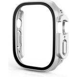 Heptek İletişim Apple Watch Ultra 49MM Kılıf Kasa ve Ekran Koruyucu 360 Tam Koruma Kapak (Gard 19) - Gümüş