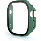 Heptek İletişim Apple Watch Ultra 49MM Kılıf Kasa ve Ekran Koruyucu 360 Tam Koruma Kapak (Gard 19) - Yeşil