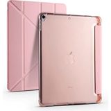 Heptek İletişim Ipad Air 3 / Pro 10.5 Kılıf Kalem Bölmeli Standlı A2152 A2123 A2153 A2154 A1701 A1709 A1852 (Tr) - Rose Gold