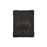 HEPTEKİLETİŞİM Apple iPad Mini 2-3 ile Uyumlu Askılı Standlı Tank Koruyucu Dönebilen Kapak, Siyah