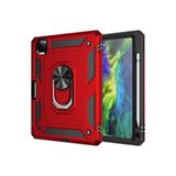 HEPTEKİLETİŞİM Apple iPad Pro 11 2021 3. Nesil ile Uyumlu Tablet Kılıfı, Vega Kapak, Kırmızı, 360° Dönebilir Stand