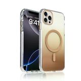 Heptekiletişim Apple İphone 14 Pro Max Kılıf M-Safe Şarj Özellikli Transparan Renk Geçişli Kapak (Toros)