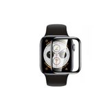 HEPTEKİLETİŞİM Apple Watch 2/3/4/5/6/7/8/9/SE/Ultra/Nike 45mm ile Uyumlu Saat Ekran Koruyucu, PMMA Pet, Siyah