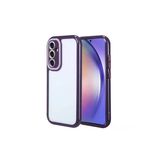 Heptekiletişim Galaxy A54 Kılıf Kamera Korumalı Renkli Kenar Ve Çerçeve Tasarımlı Hptk Vitamin Kapak-Derin Mor
