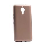 HEPTEKİLETİŞİM General Mobile 5 Plus Kılıf, Yumuşak Dokulu Silikon Kapak, Gold
