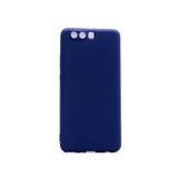 HEPTEKİLETİŞİM Huawei P10 Lite ile Uyumlu Kılıf, Yumuşak Dokulu, Esnek Silikon, Mat, Lacivert