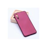 HEPTEKİLETİŞİM Huawei P20 Pro ile Uyumlu Kılıf, Yumuşak Dokulu, Esnek, İnce, Mat, Silikon, Mürdüm