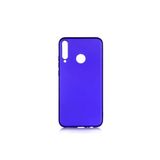 Heptekiletişim Huawei P40 Lite E Kapak Yumuşak Dokulu Soft Esnek Ince Mat Renkli Silikon Kılıf-Premier-Saks Mavi
