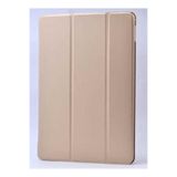 HEPTEKİLETİŞİM iPad 5./6. Nesil Air 1/2 9.7 ile Uyumlu Kılıf, 360 Koruma, PU Deri, Silikon Arkası, Gold
